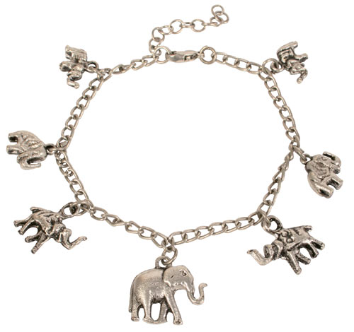 Elephant Charm Bracelet