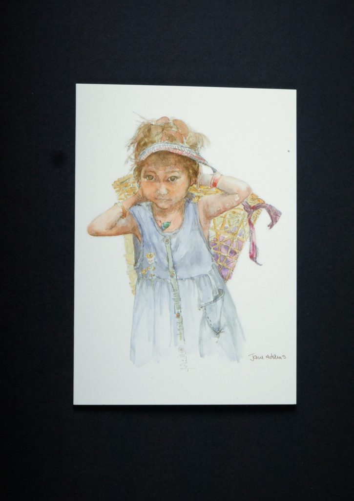 Nepalese Girl Notelets