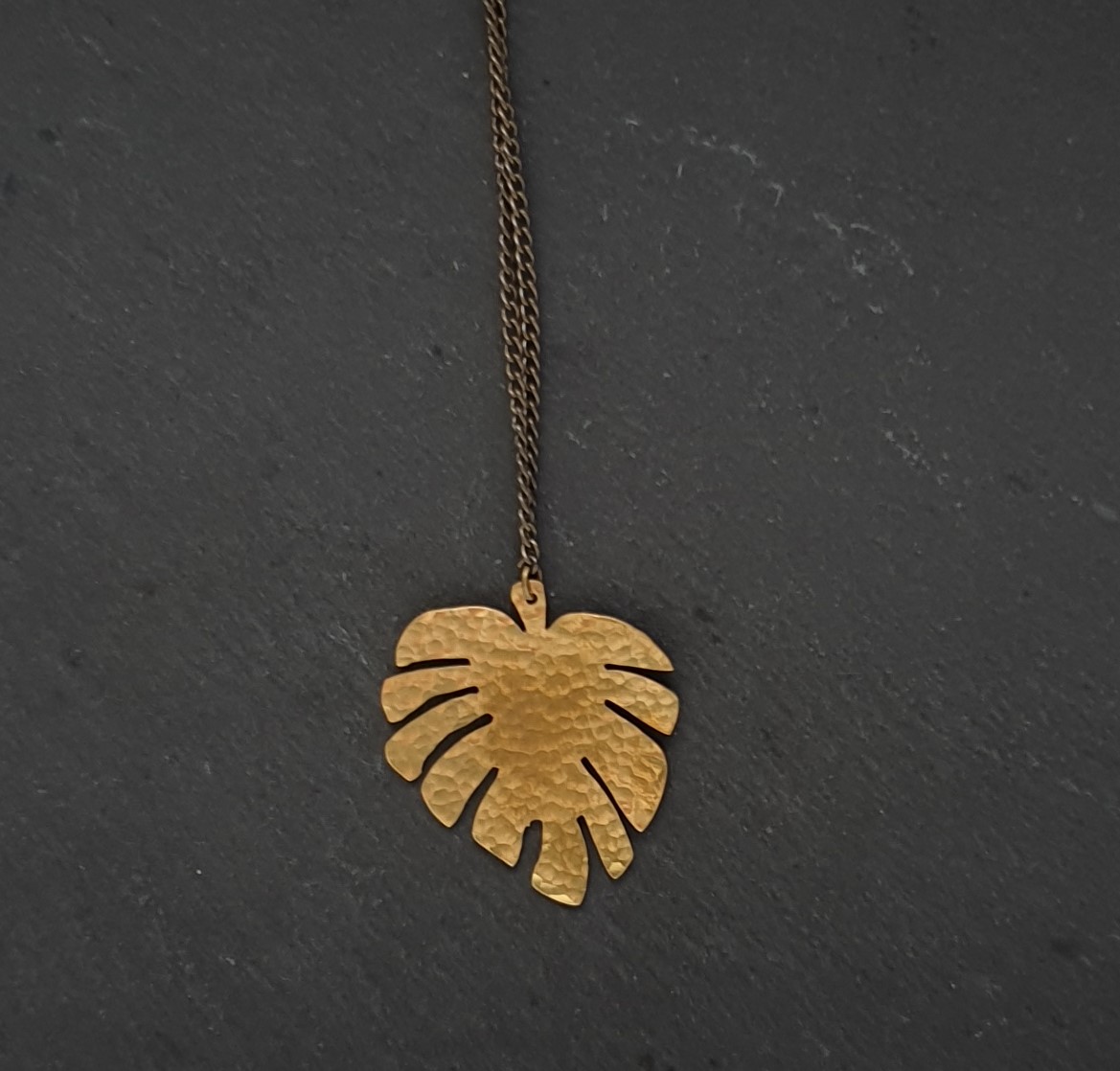 Jungle Leaf Necklace