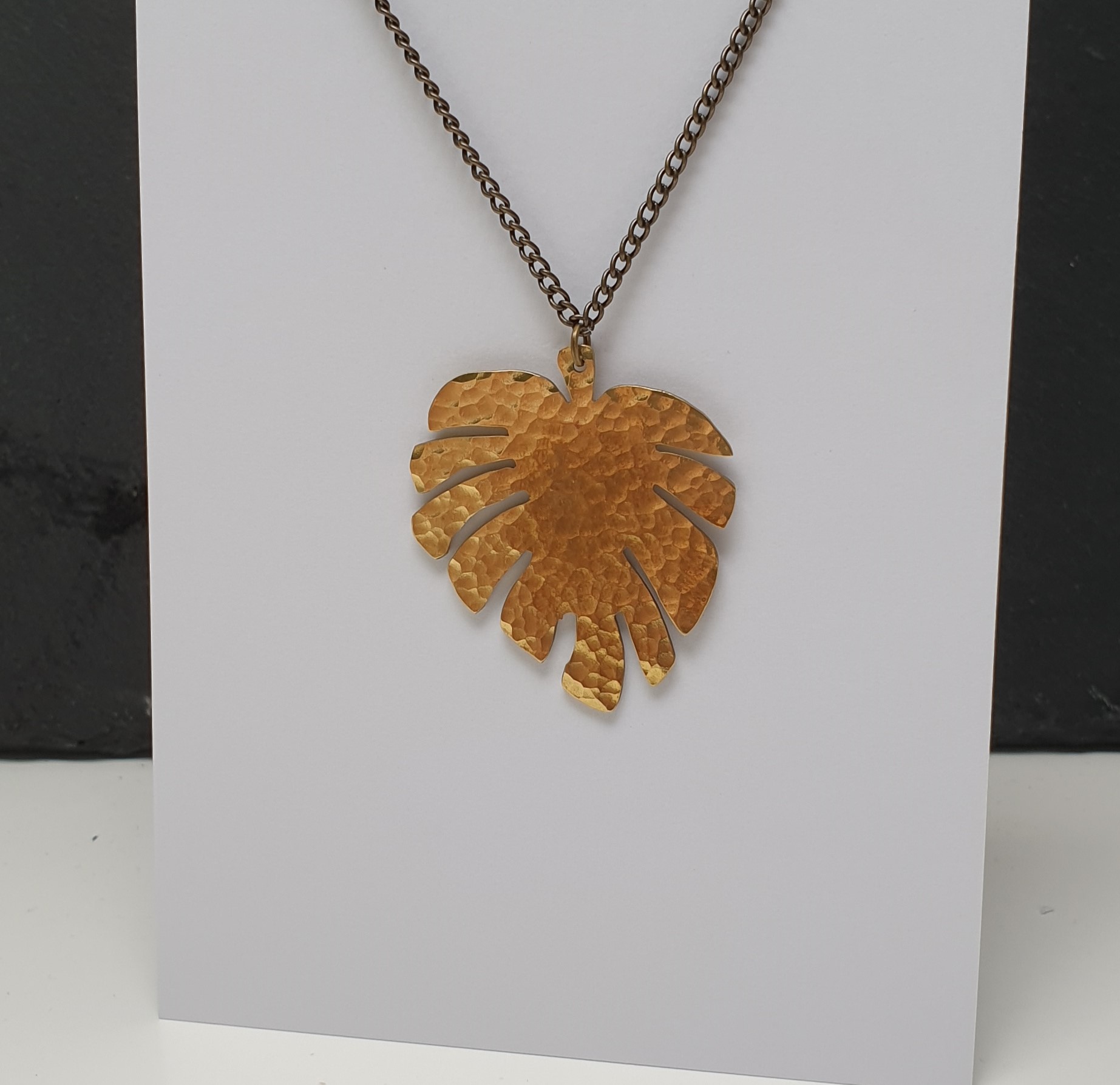 Jungle Leaf Necklace