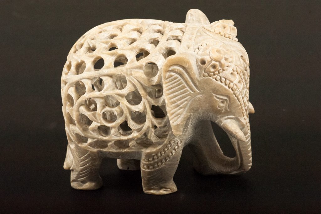 Soapstone Elephant – large