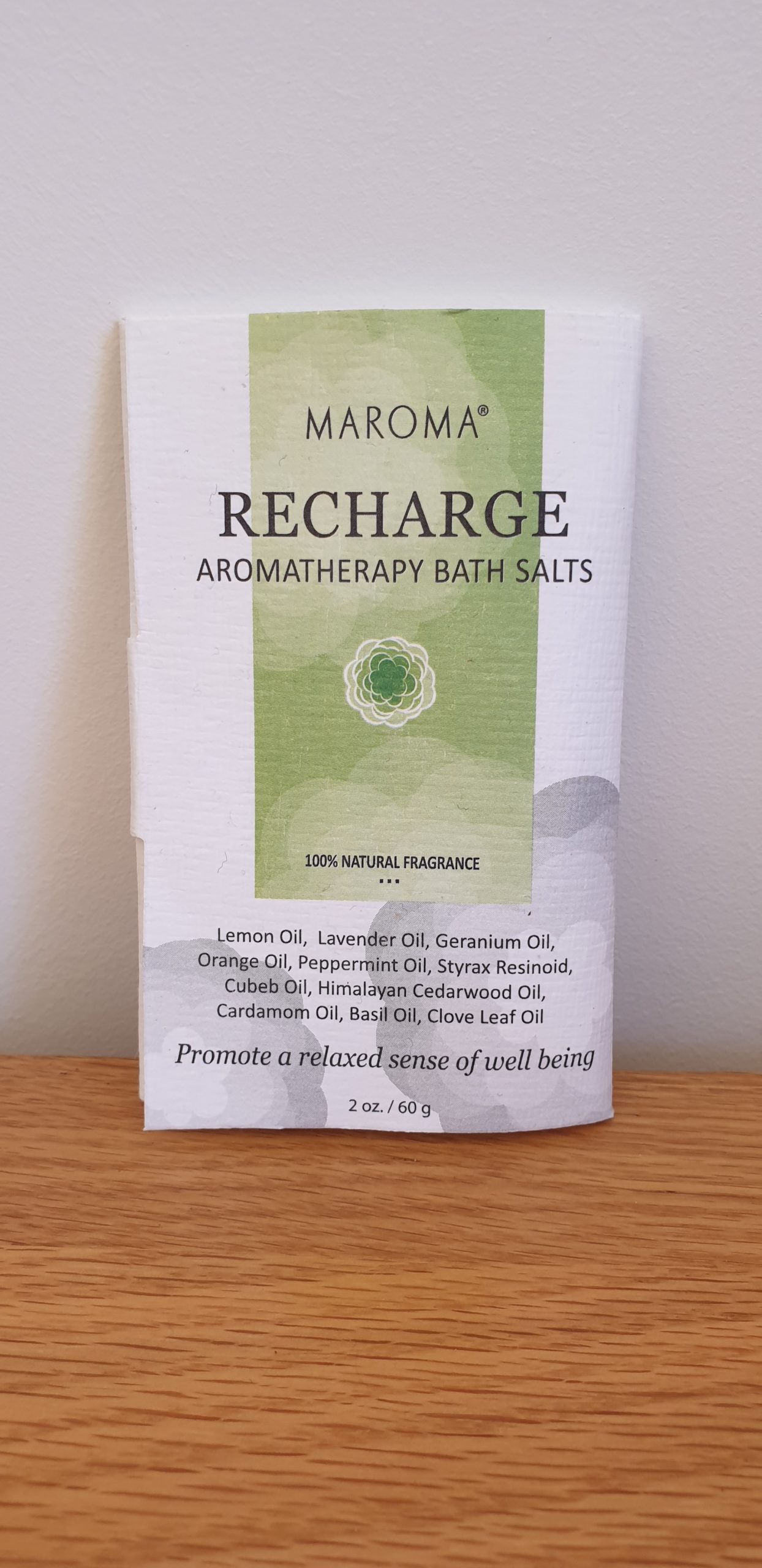 Aromatherapy Bath Salt – Recharge