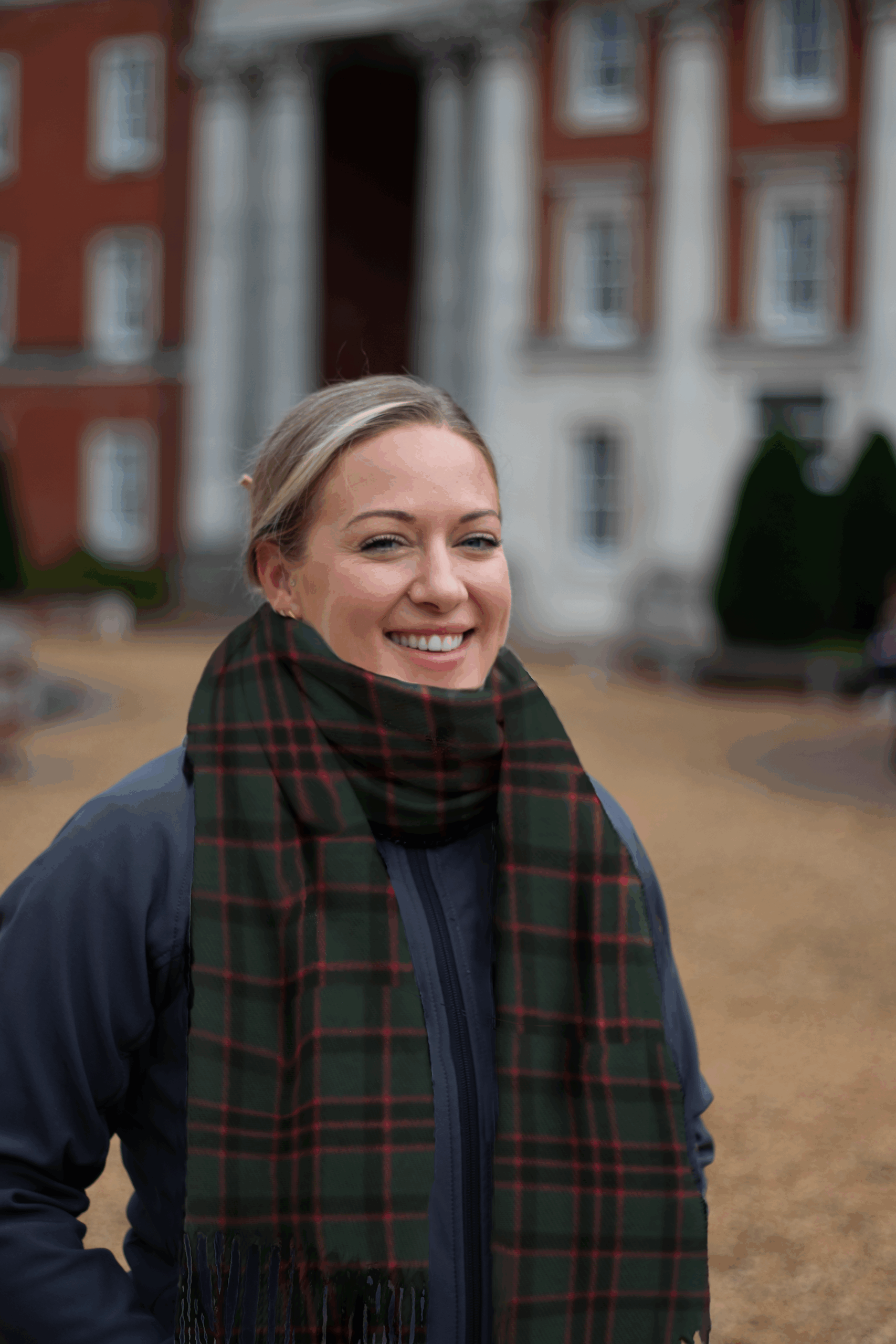 Gurkha Museum tartan lambswool scarf Gurkha Museum tartan lambswool scarf
