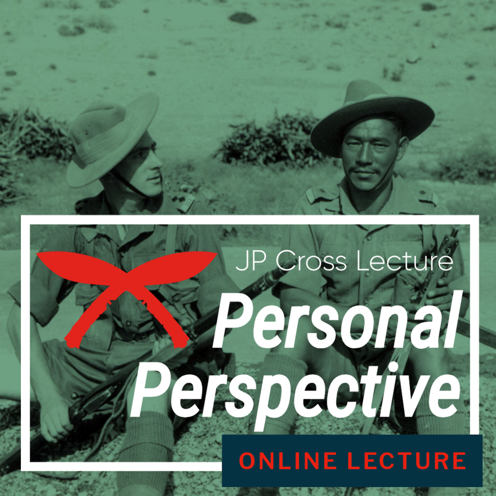 Online Lecture – A personal perspective on the Second World War by Veteran Officer